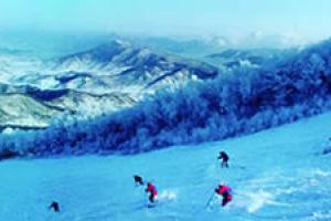 吉林松花湖滑雪场 